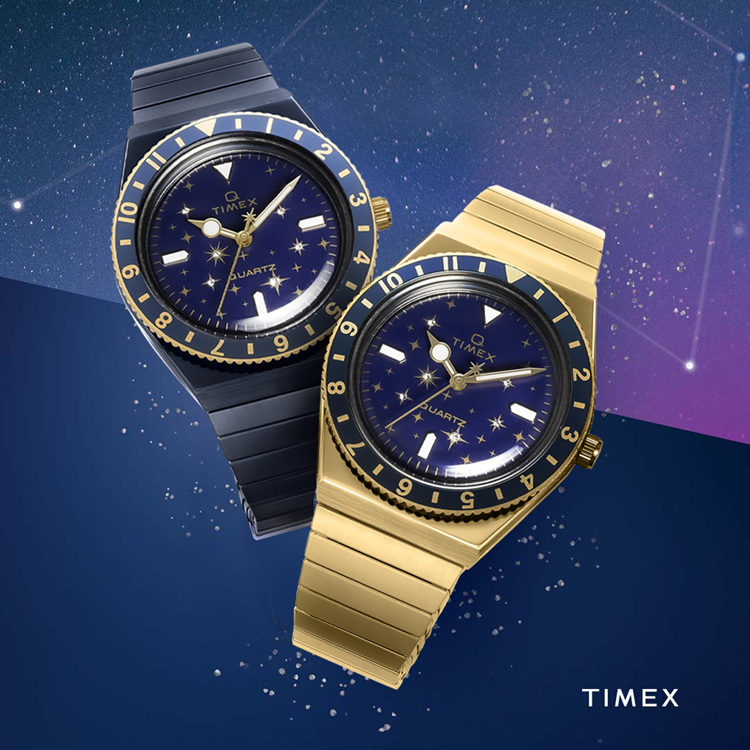 煌めく星と澄んだ夜空をイメージした百貨店限定モデル | TIMEX 