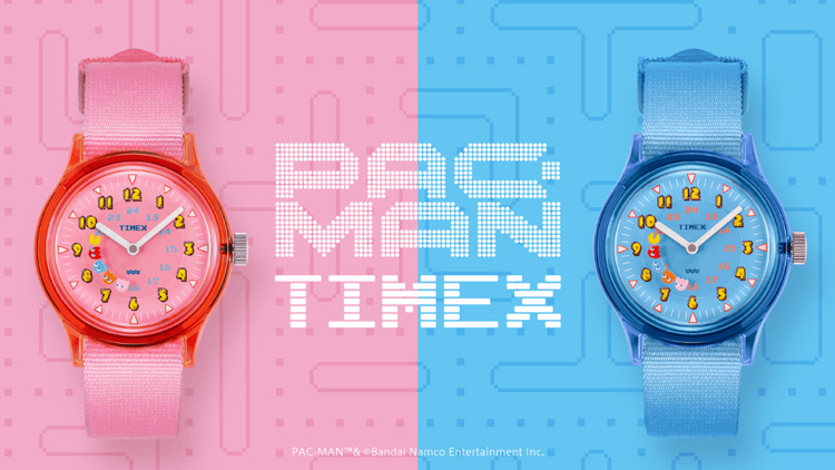 PAC-MAN × TIMEX Collaboration | TIMEXオンラインストア