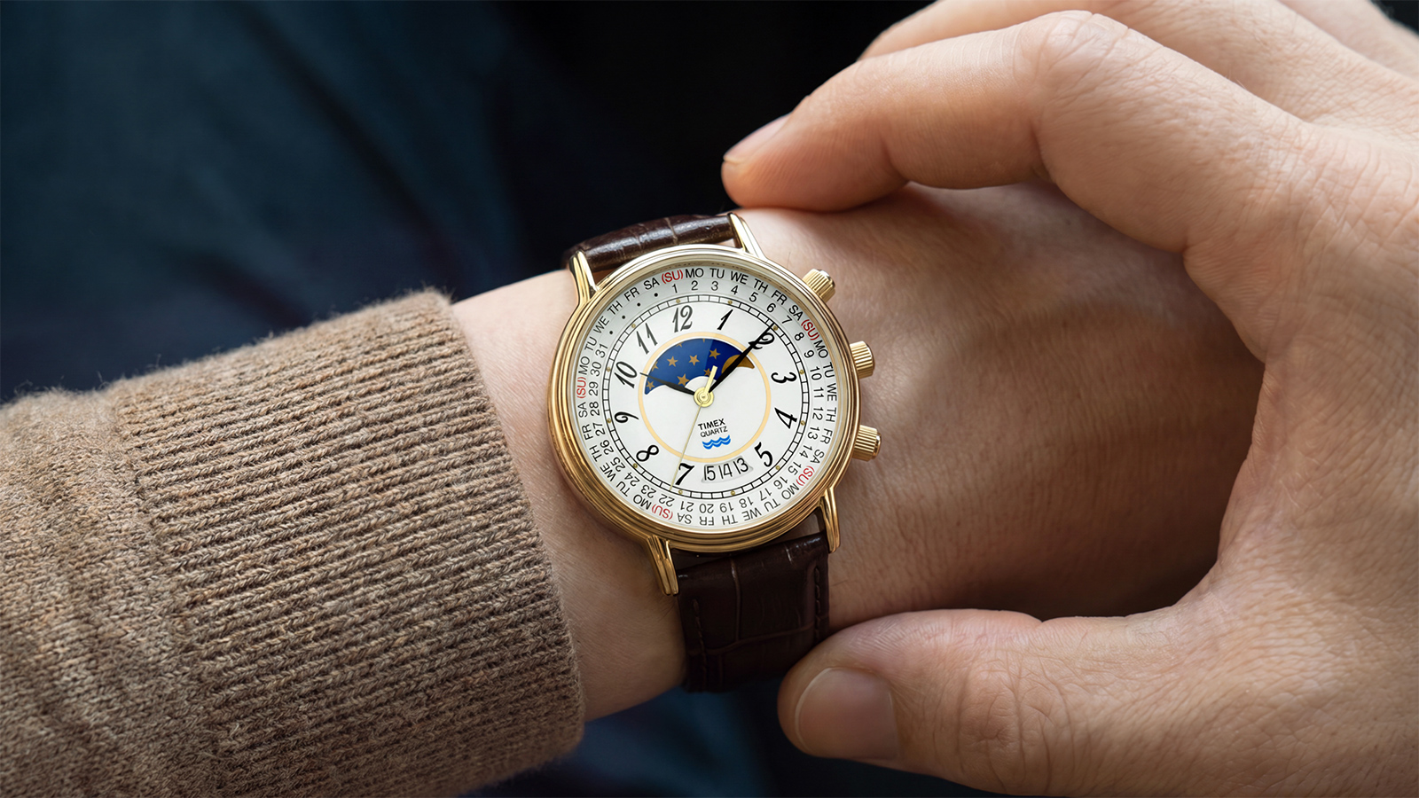 1990 Moon Phase & Calendar Dial Reissue