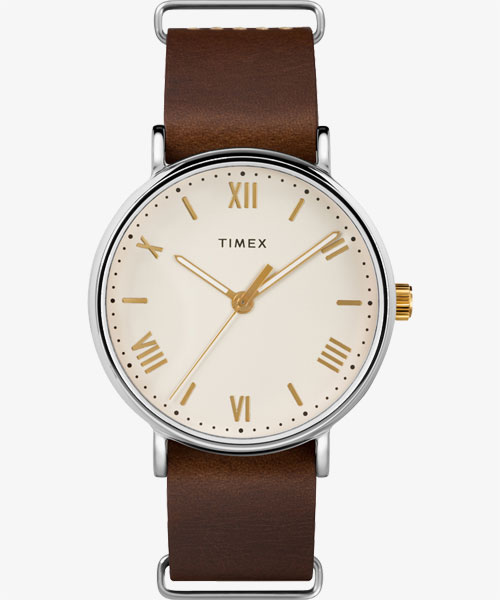 TIMEX サウスビュー クリーム×ブラウン-siegfried.com.ec