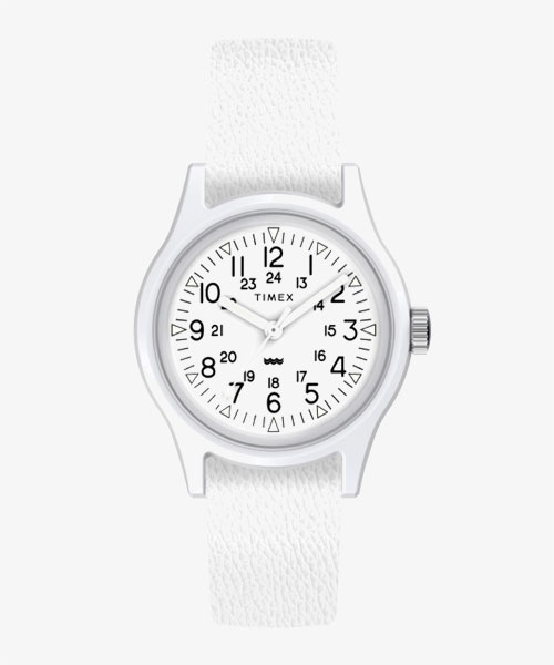 オリジナルキャンパー 29mm ホワイトレザー 【日本限定】 | TIMEX