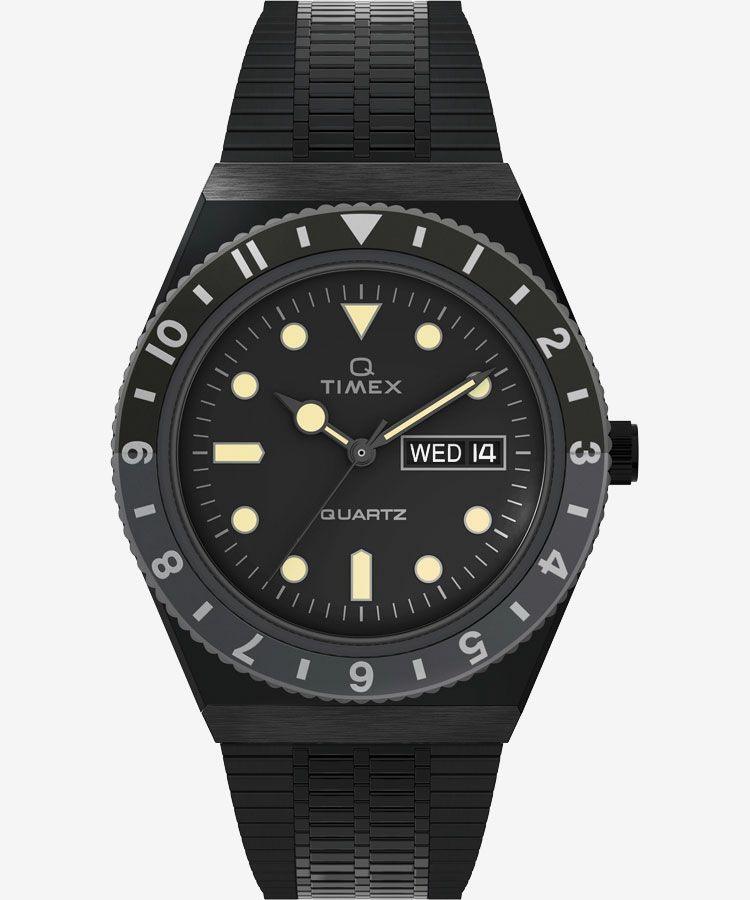 Q TIMEX ブラック ブレスレット | TIMEXオンラインストア