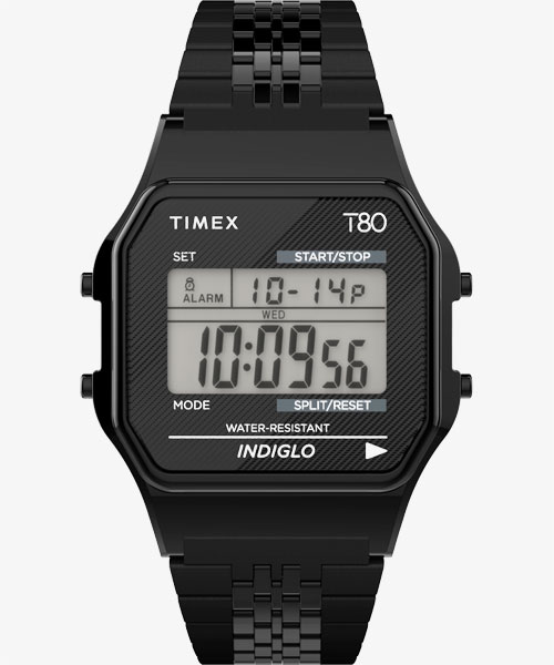 TIMEX 80 ブラック ブレスレット | TIMEXオンラインストア