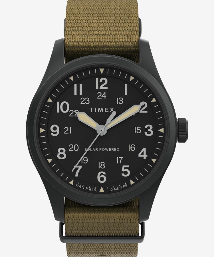 エクスペディション ノース フィールド ポスト ソーラー 36mm | TIMEX 