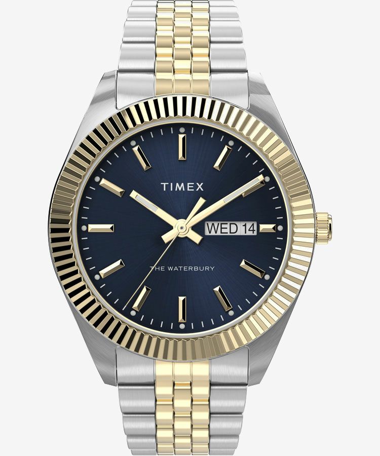 ウォーターベリーレガシー 41mm コンビ ネイビーダイアル | TIMEX 
