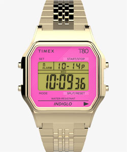 TIMEX 80 ピンク×ローズゴールド | TIMEXオンラインストア