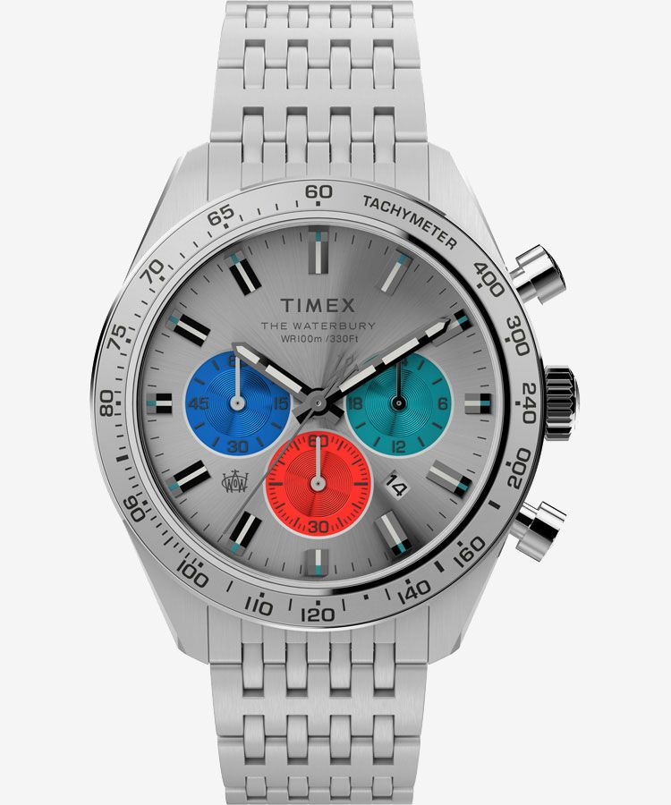 ウォーターベリー トラディショナル GMT シルバー | TIMEXオンラインストア