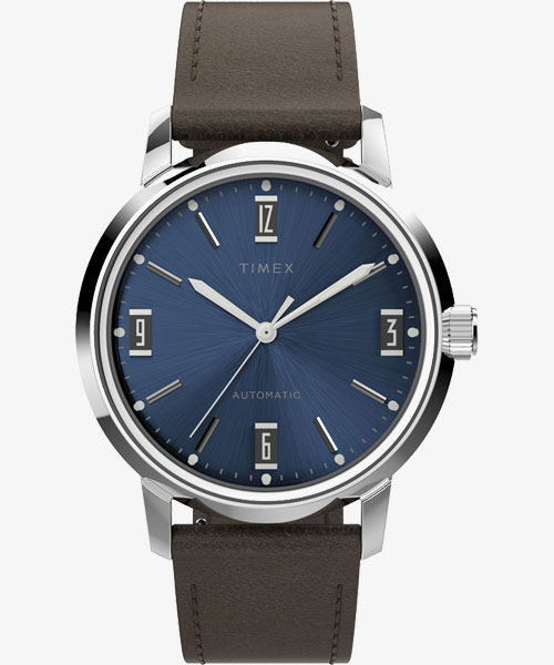 タイメックス マーリン オートマティック 40mm《ブルー》 - 腕時計