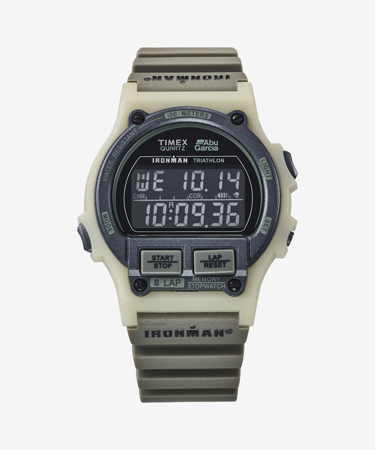 ABU GARCIA x TIMEX アイアンマン 8ラップ | TIMEXオンラインストア