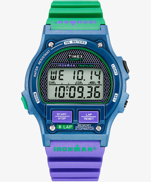 アイアンマン 8ラップ ブラックウォッチ A 【限定モデル】 | TIMEX 