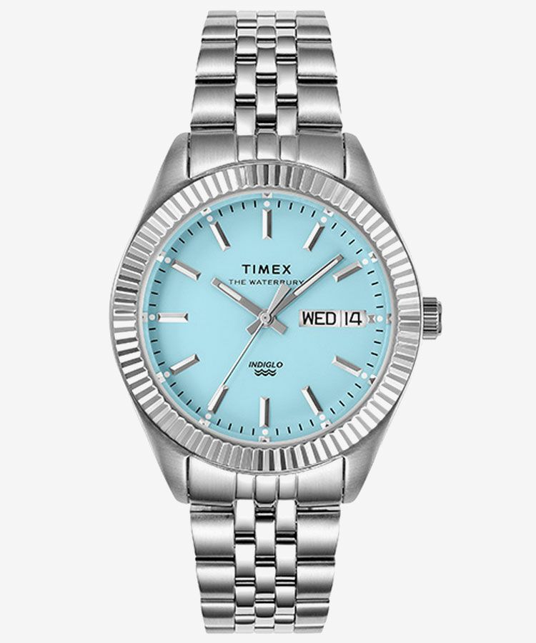 ウォーターベリー レガシー 36mm ブルー | TIMEXオンラインストア