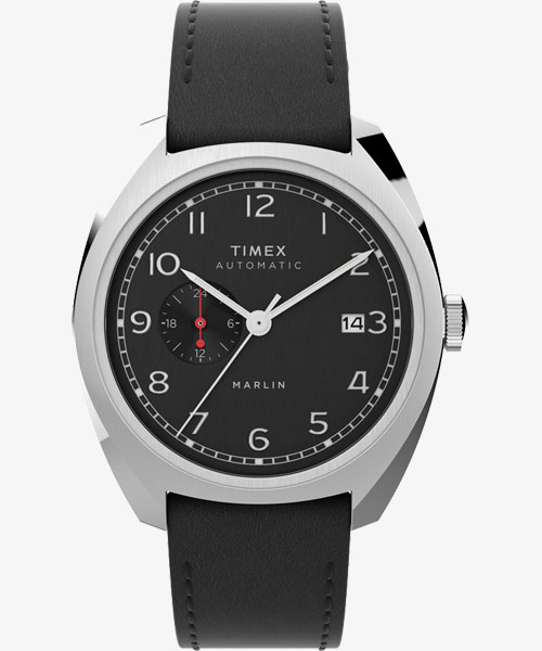 マーリンジェット ブラックレザー | TIMEXオンラインストア