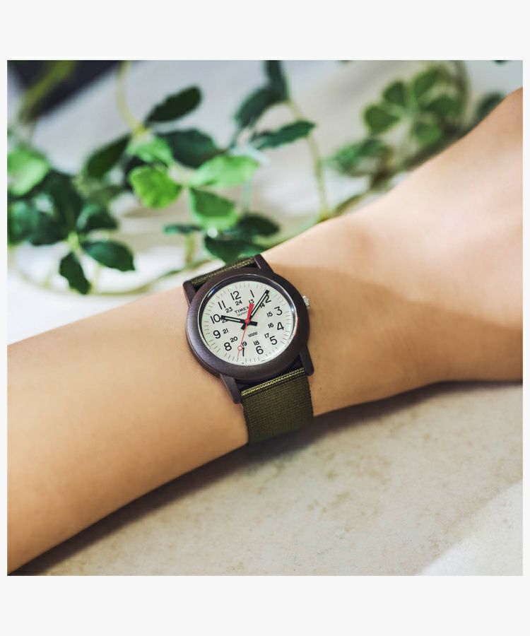 キャンパー 34mm オリーブ | TIMEXオンラインストア