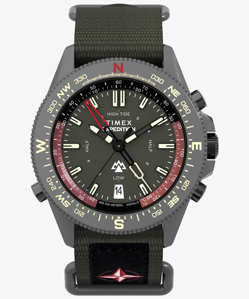 TIMEX　エクスペディション アナログ腕時計 ステンレススチール 新作 TIMEX 『エクスペディション ノース タイド テンプ